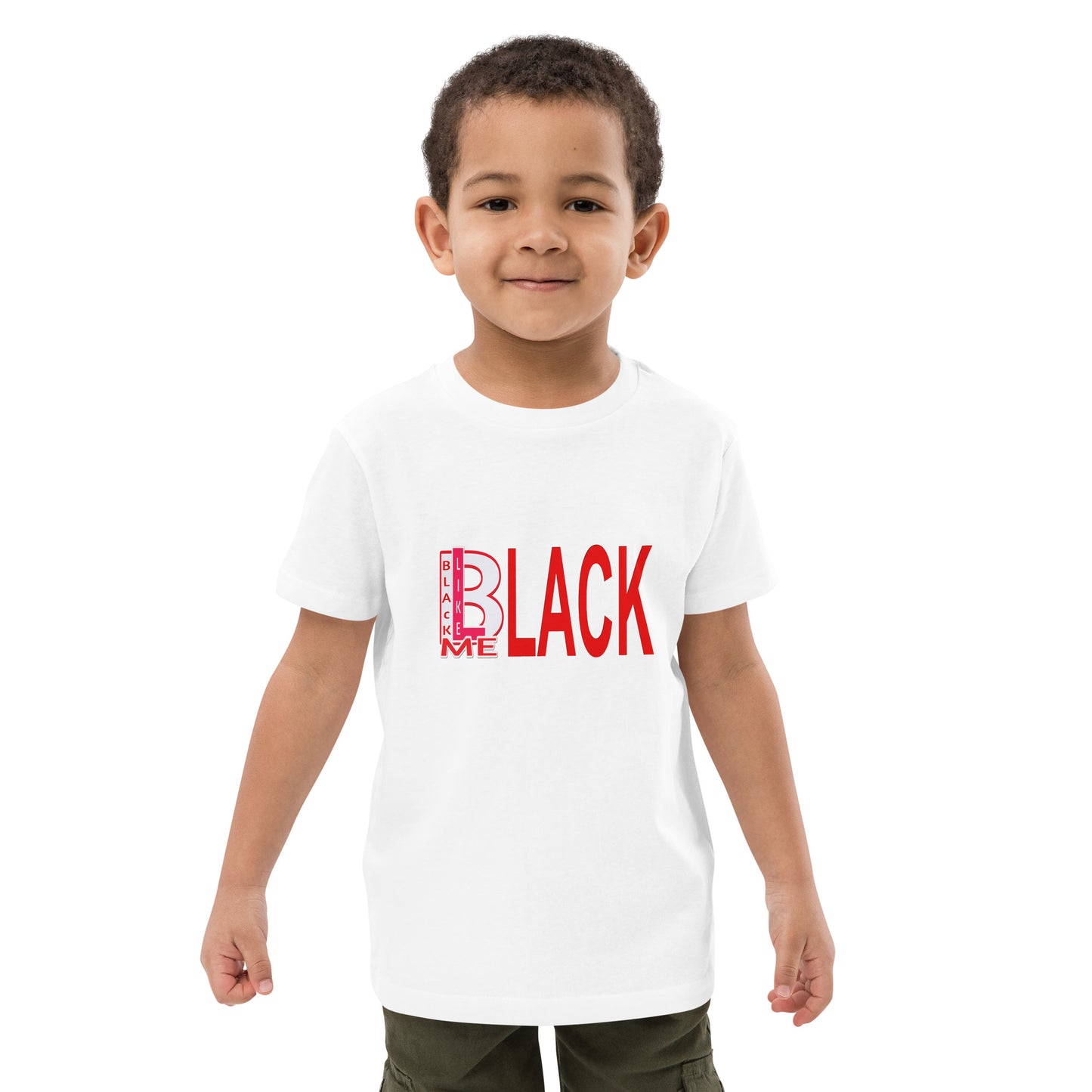 Black Like Me "Bold" Organic cotton kids t-shirt