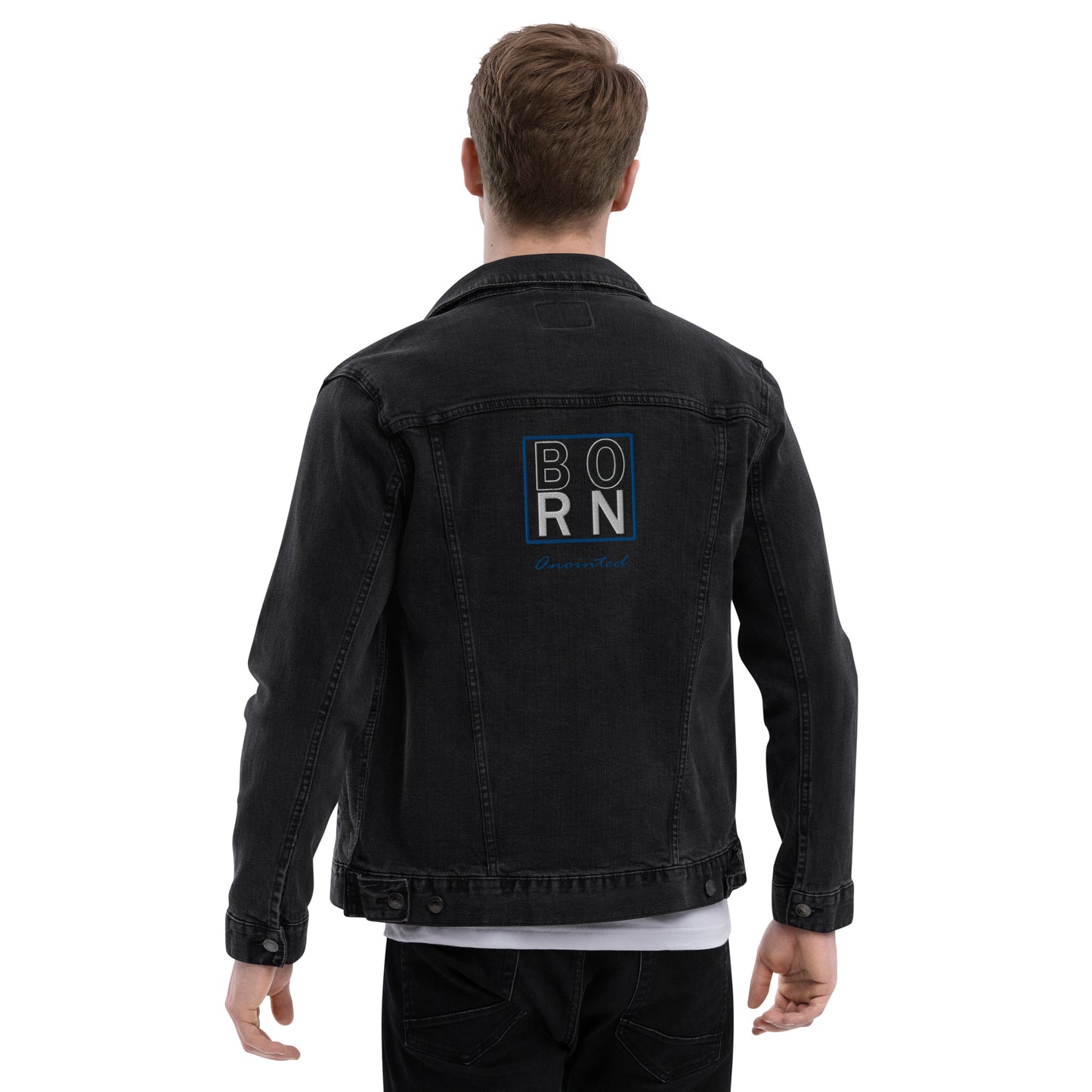 Born Anointed "Royal" Unisex denim jacket