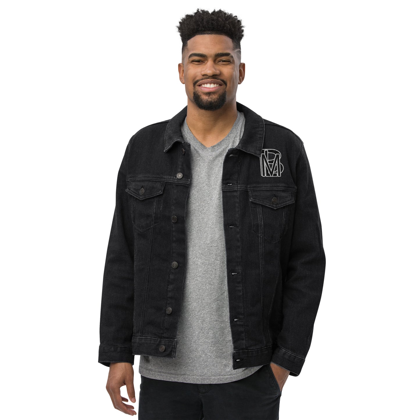 Black Like Me Elite "Oreo" Unisex denim jacket