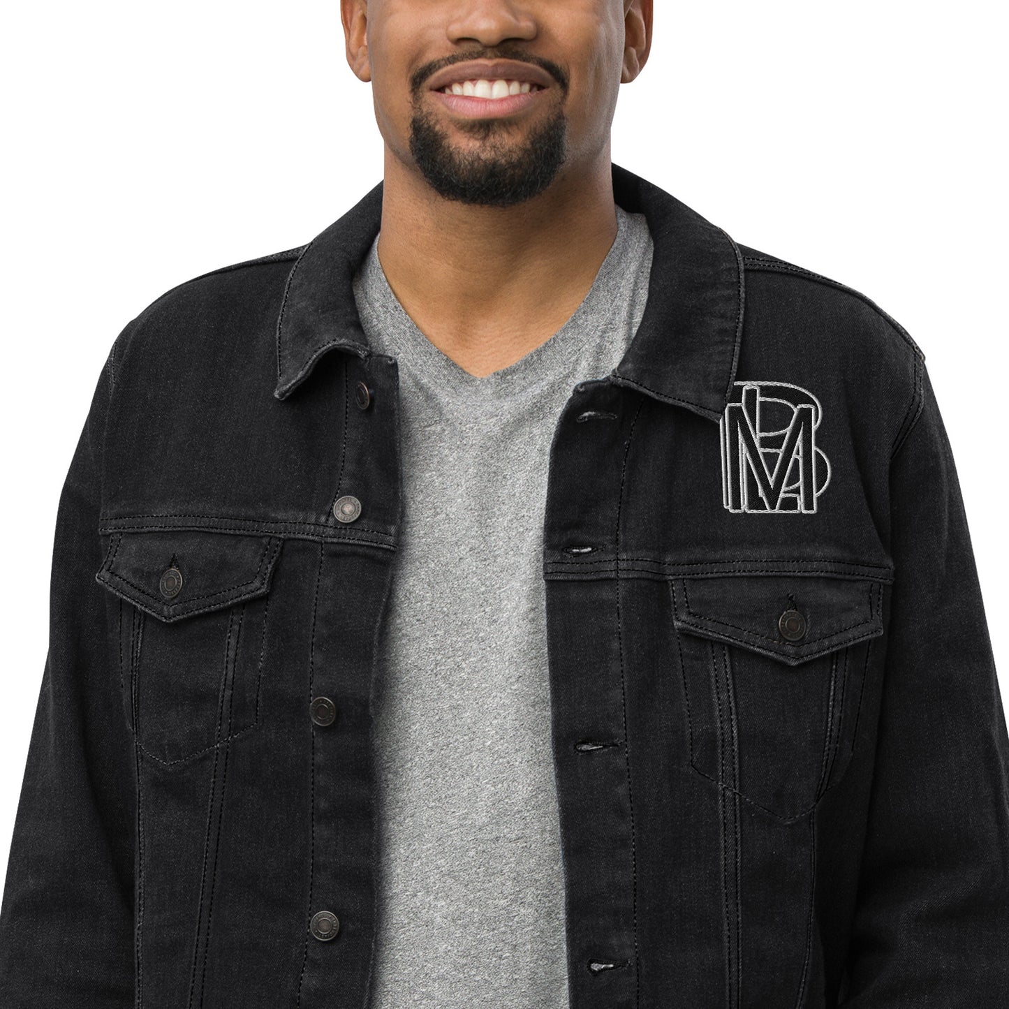 Black Like Me Elite "Oreo" Unisex denim jacket