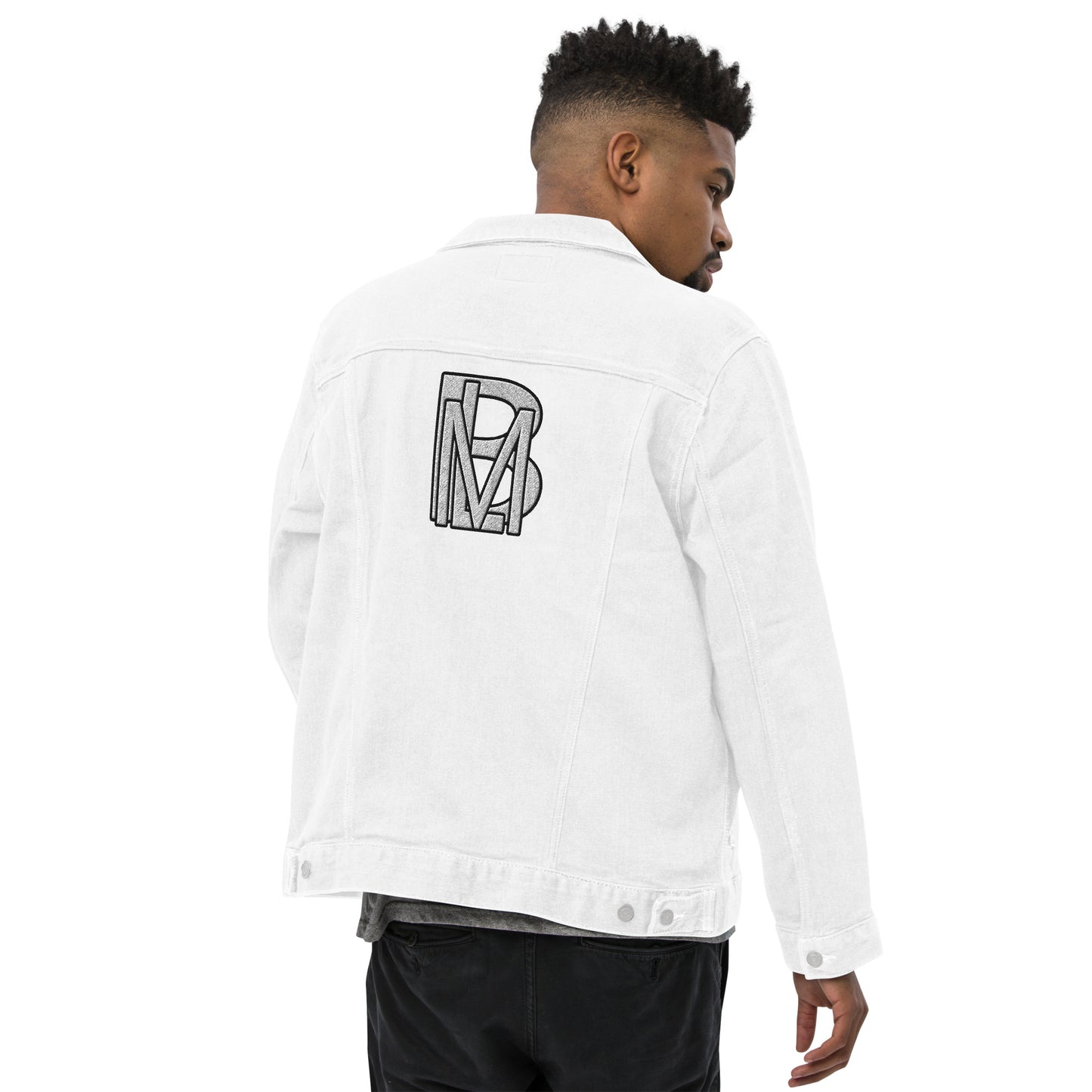 Black Like Me Elite "Oreo" Unisex denim jacket