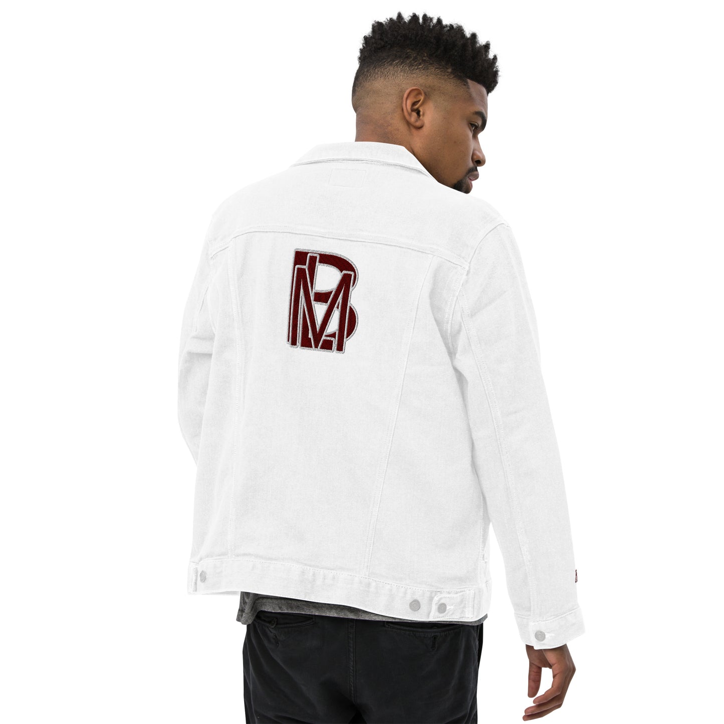 Black Like Me Elite "U.S. Maroon" Unisex denim jacket