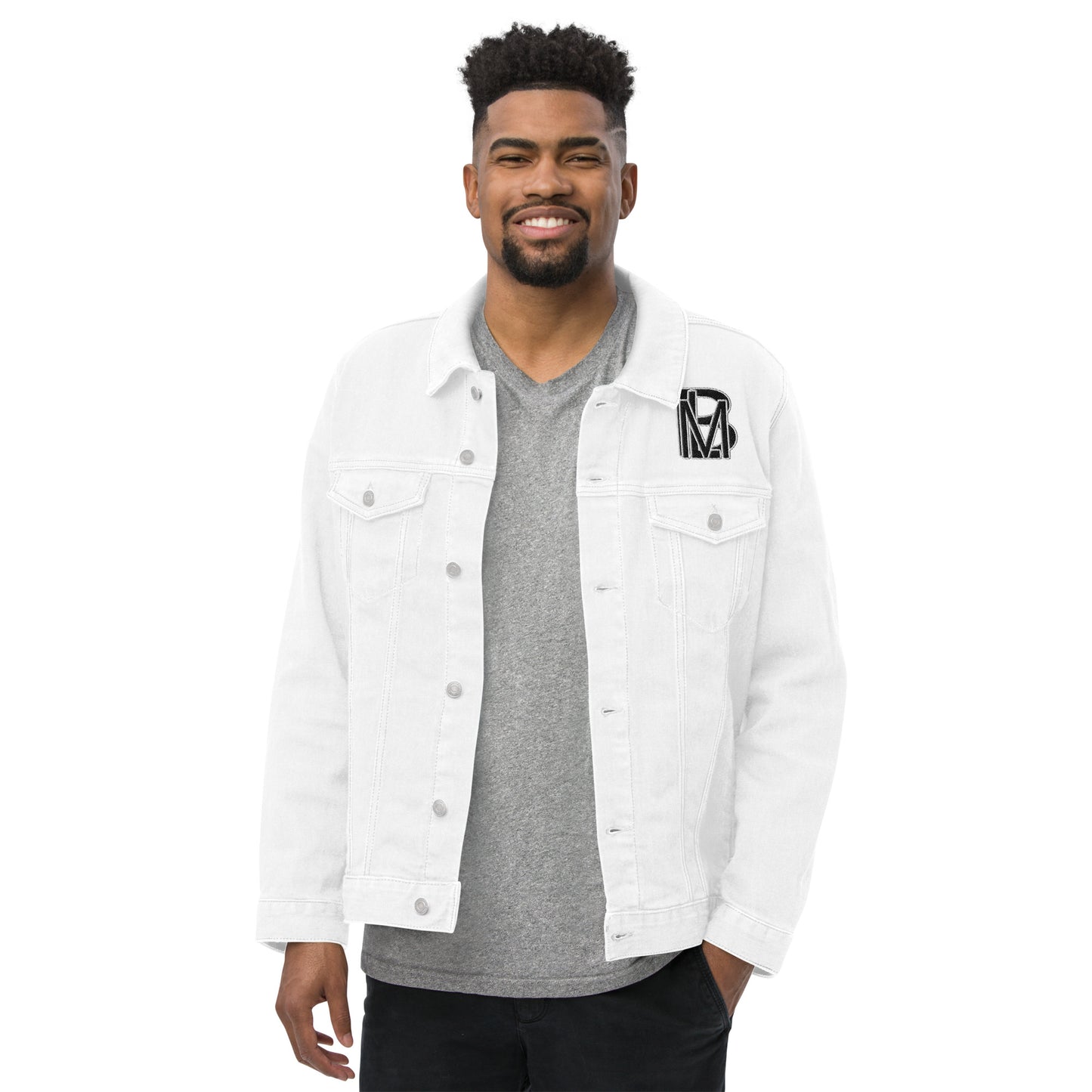 Black Like Me Elite "Oreo" Unisex denim jacket