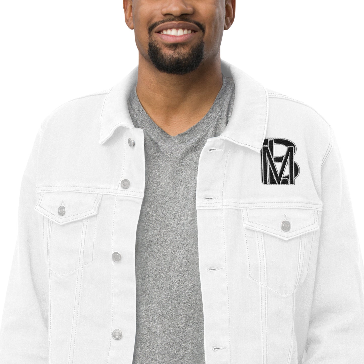 Black Like Me Elite "Oreo" Unisex denim jacket