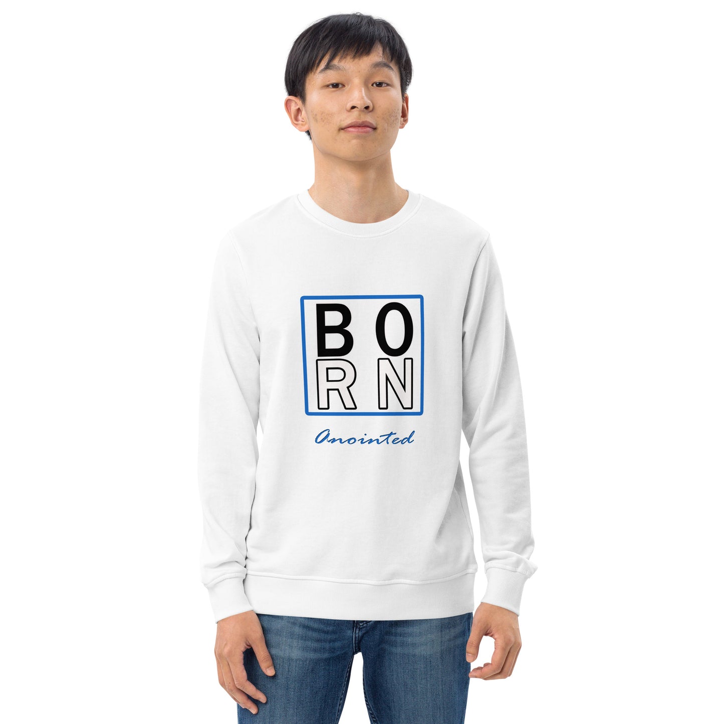 Born Anointed "Royal II" Unisex organic sweatshirt