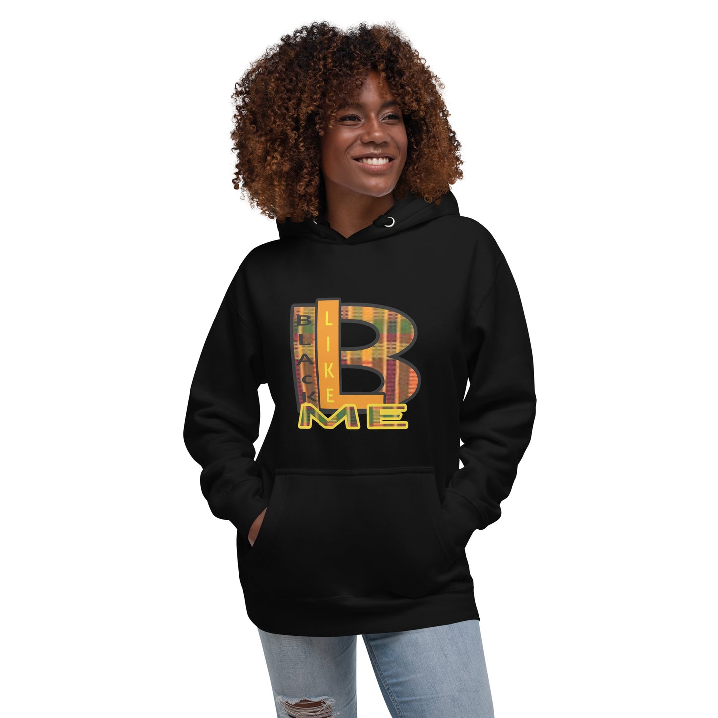 Black Like Me "Uncaged Kente" Unisex Hoodie