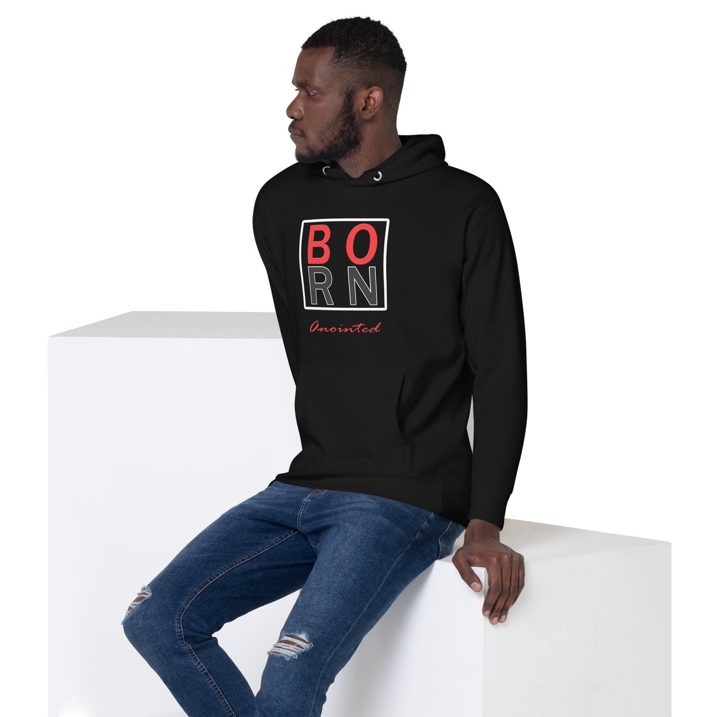 Born Anointed Classic Logo "Mixed Berry" Unisex Hoodie