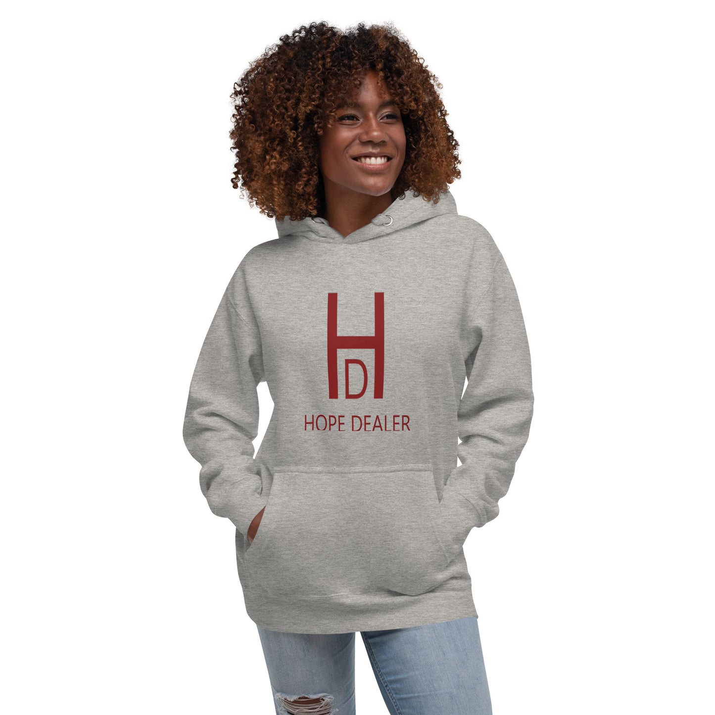 Hope Dealer Signature Logo "Maroon" Unisex Hoodie