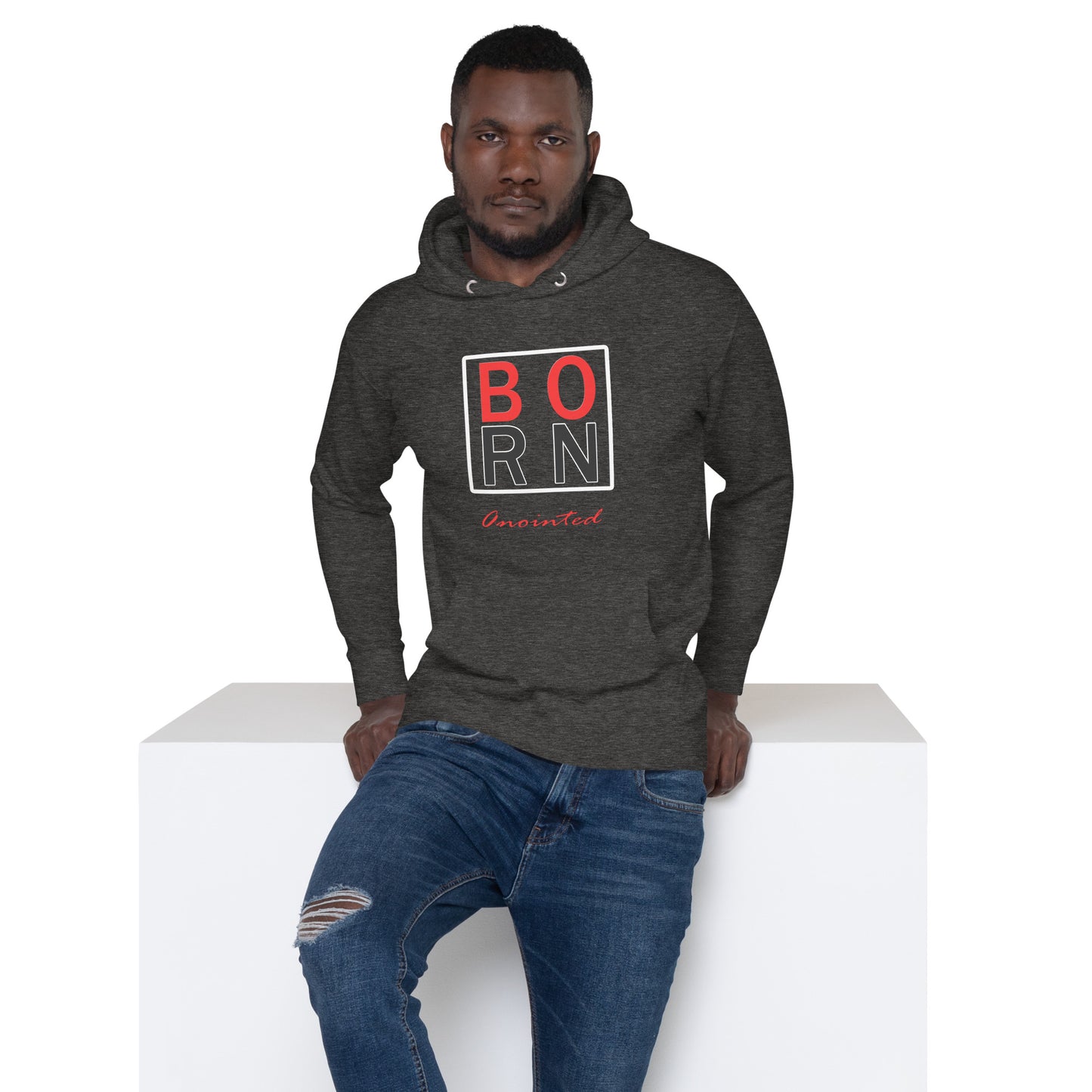 Born Anointed Classic Logo "Mixed Berry" Unisex Hoodie