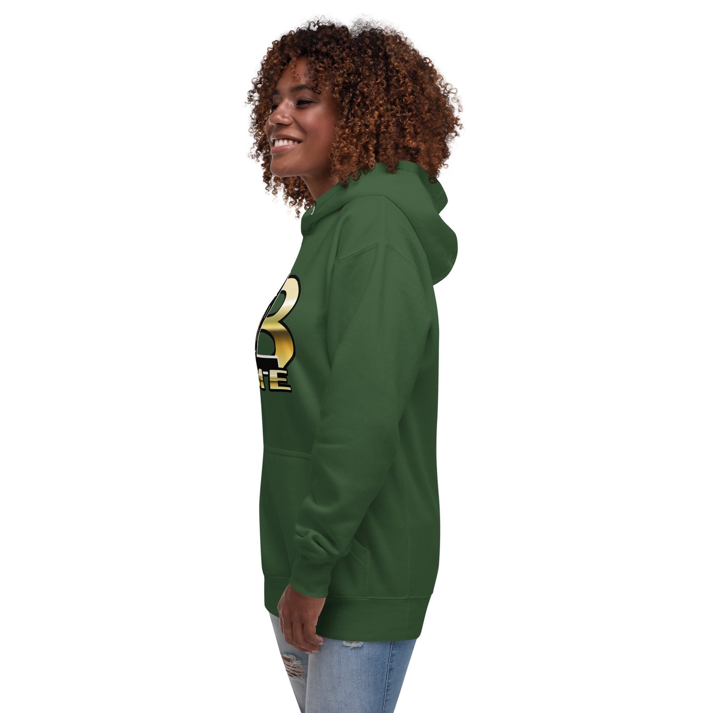 Black Like Me Uncaged Logo "Goldy" Unisex Hoodie