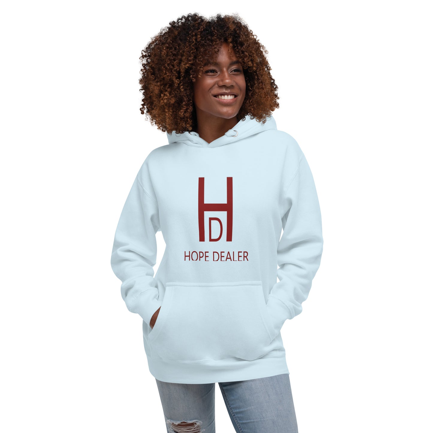 Hope Dealer Signature Logo "Maroon" Unisex Hoodie