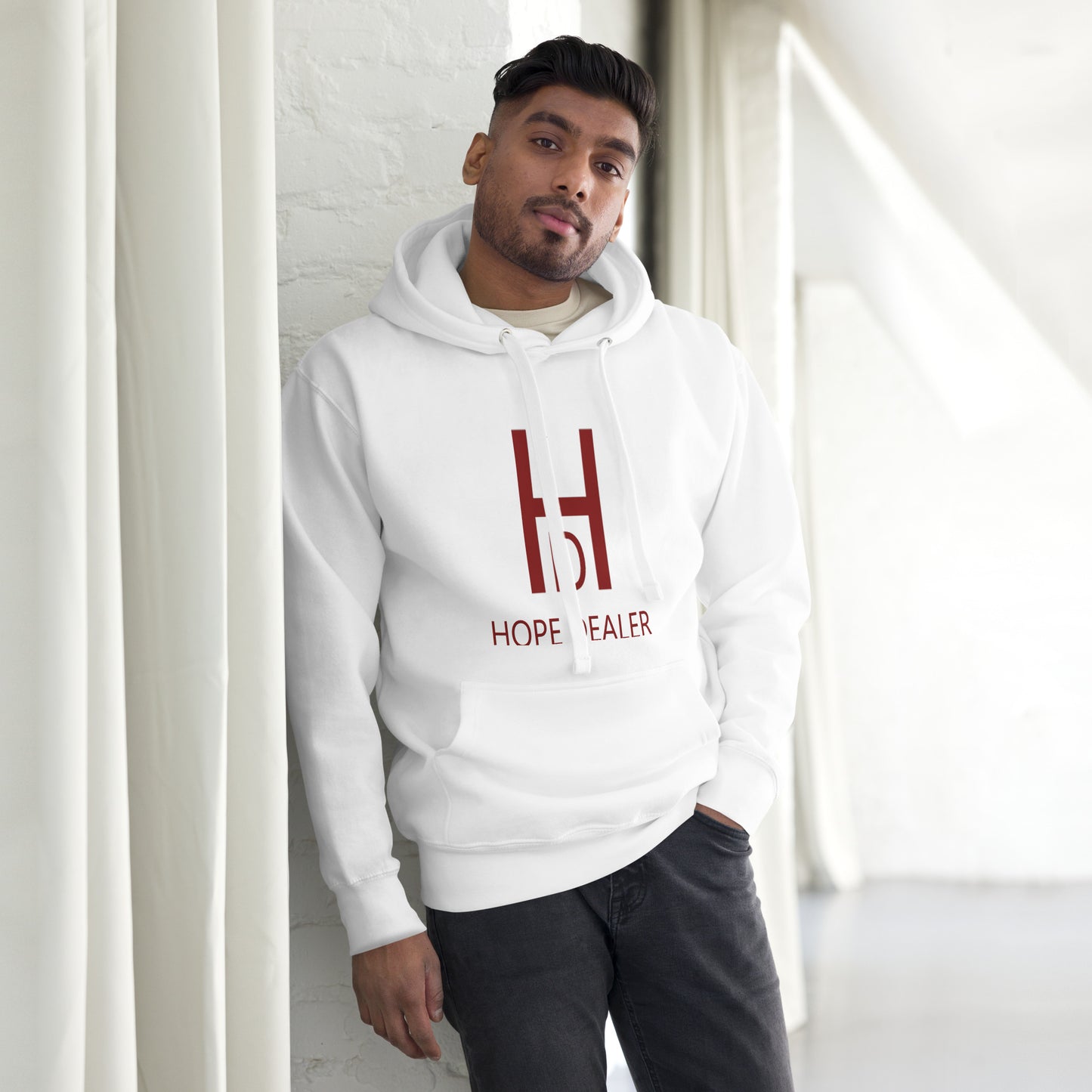 Hope Dealer Signature Logo "Maroon" Unisex Hoodie