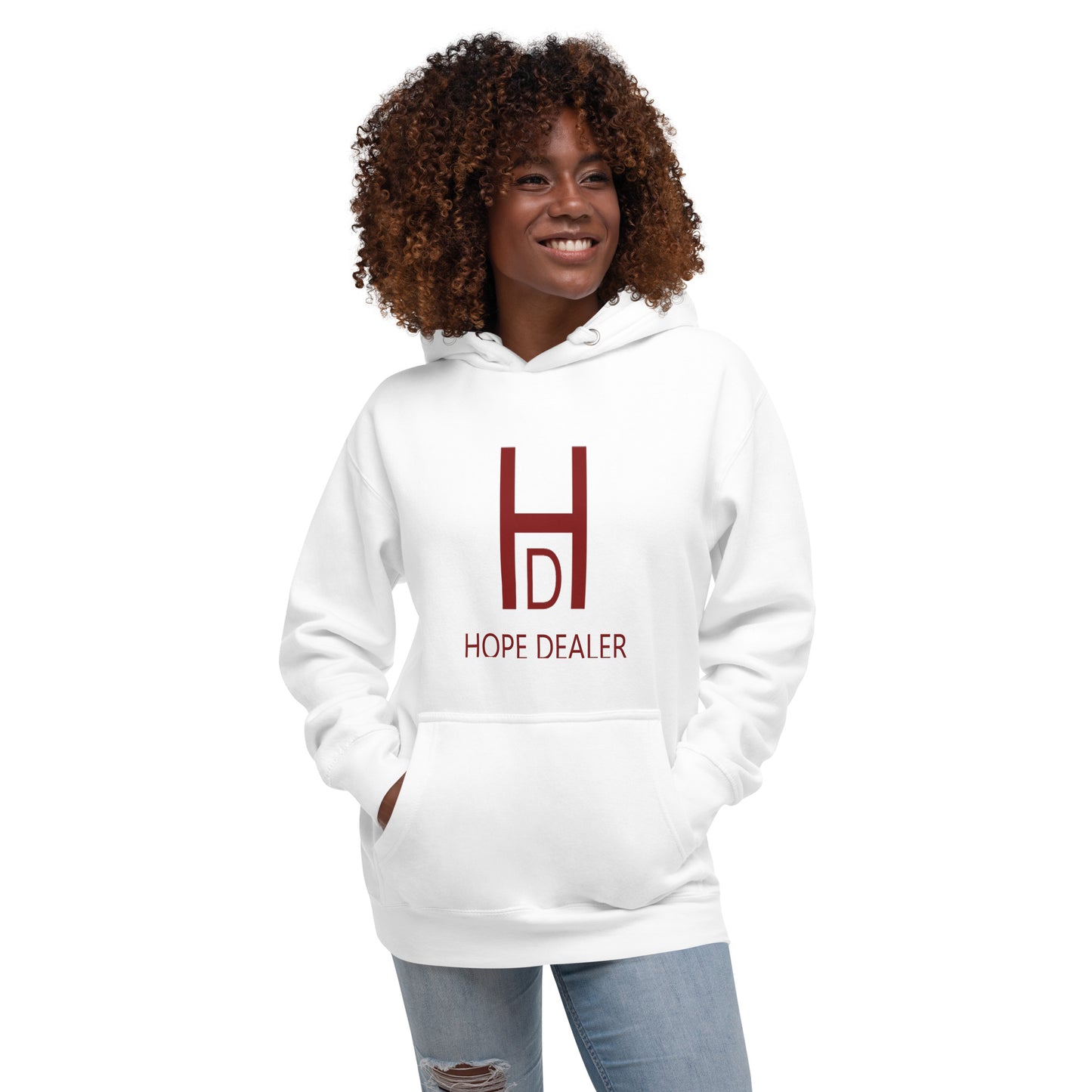 Hope Dealer Signature Logo "Maroon" Unisex Hoodie