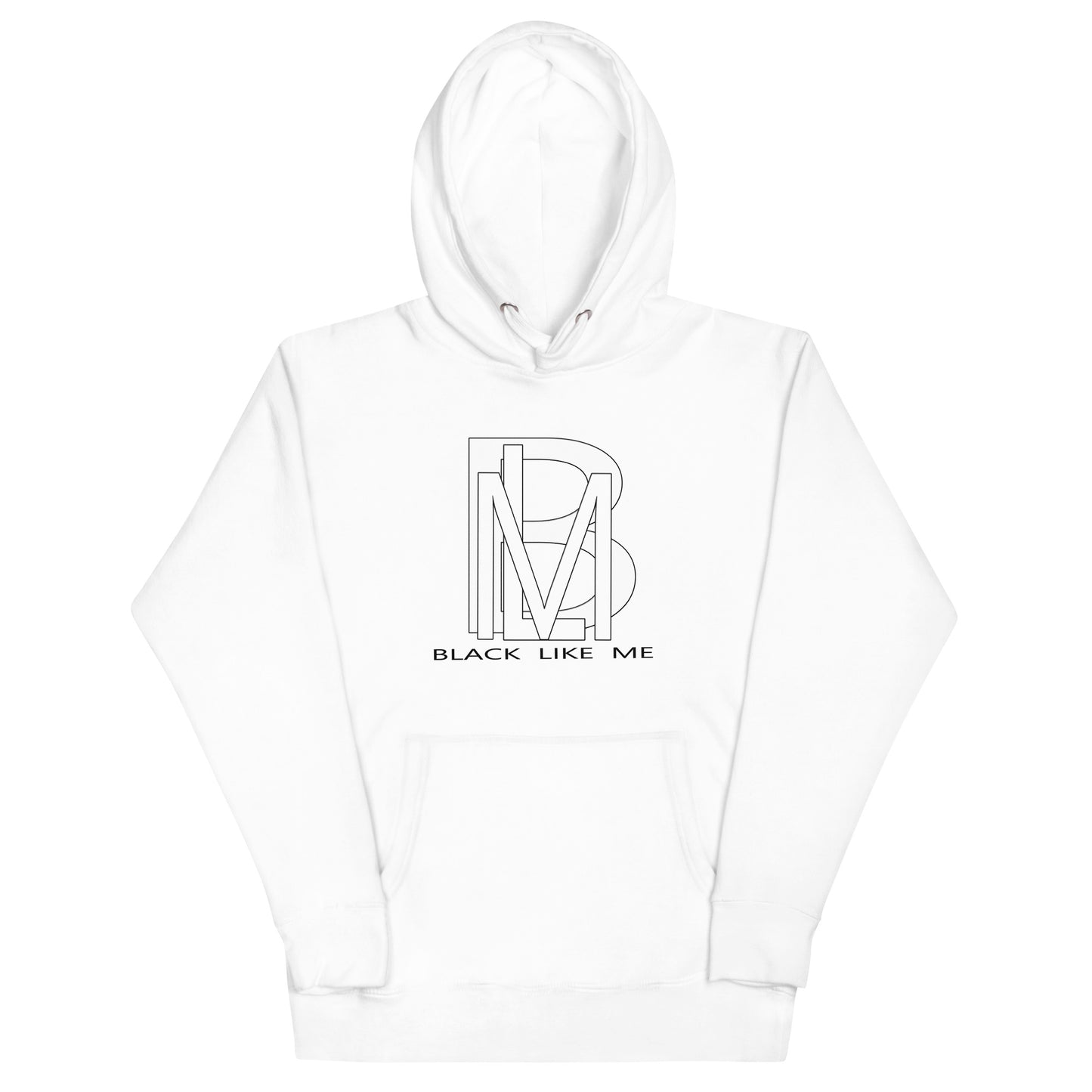 Black LIke Me Elite "White Lux" Unisex Hoodie