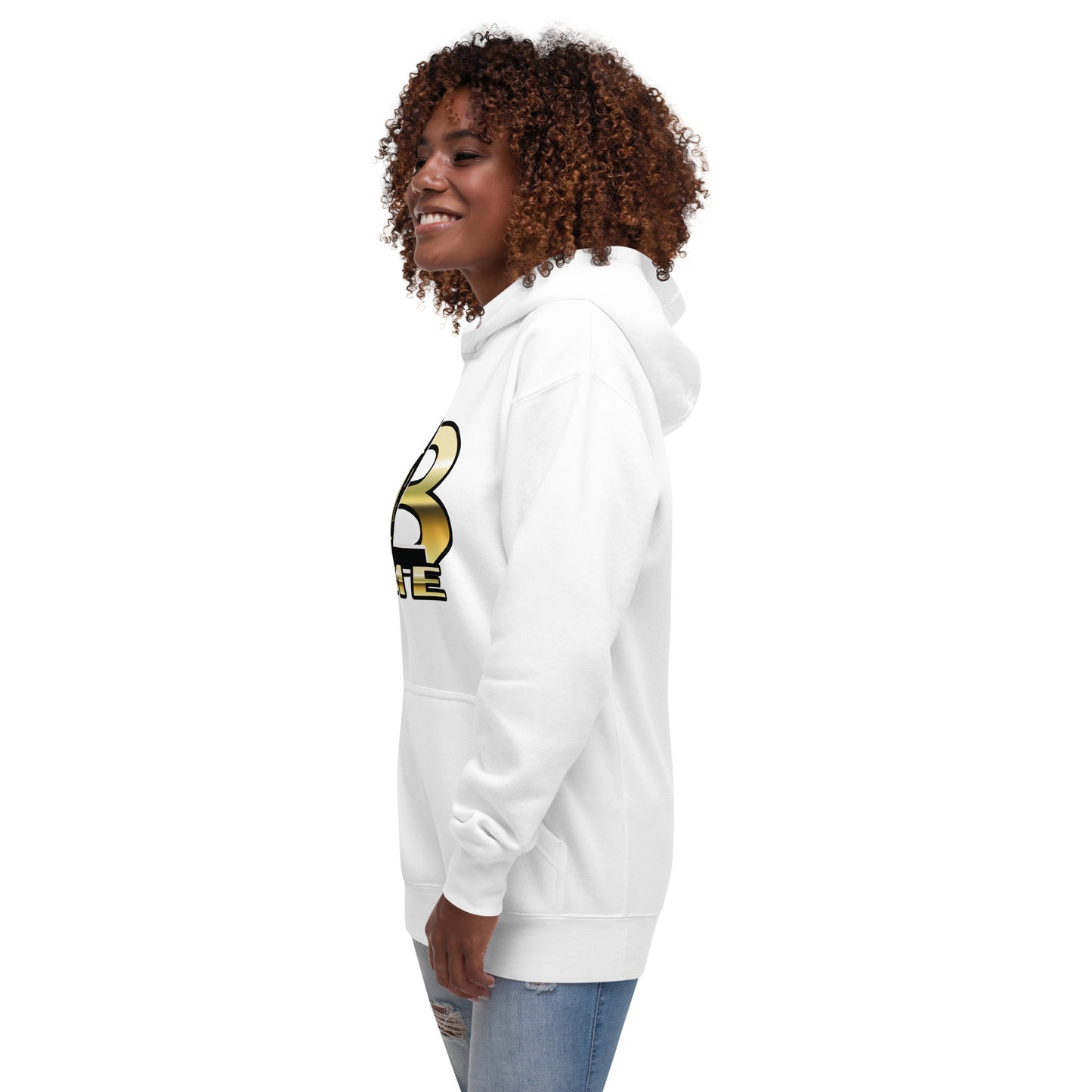 Black Like Me Uncaged Logo "Goldy" Unisex Hoodie