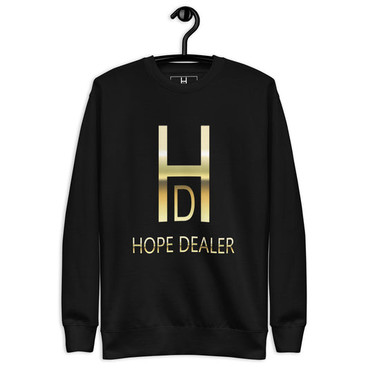 Hope Dealer Signature Logo "Gold Ties" Unisex Premium Sweatshirt