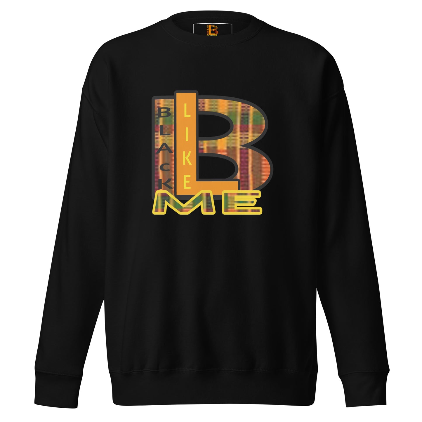 Black Like Me "Uncaged Kente" Unisex Premium Sweatshirt