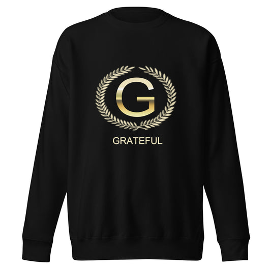 Grateful "Golden G" Unisex Premium Sweatshirt