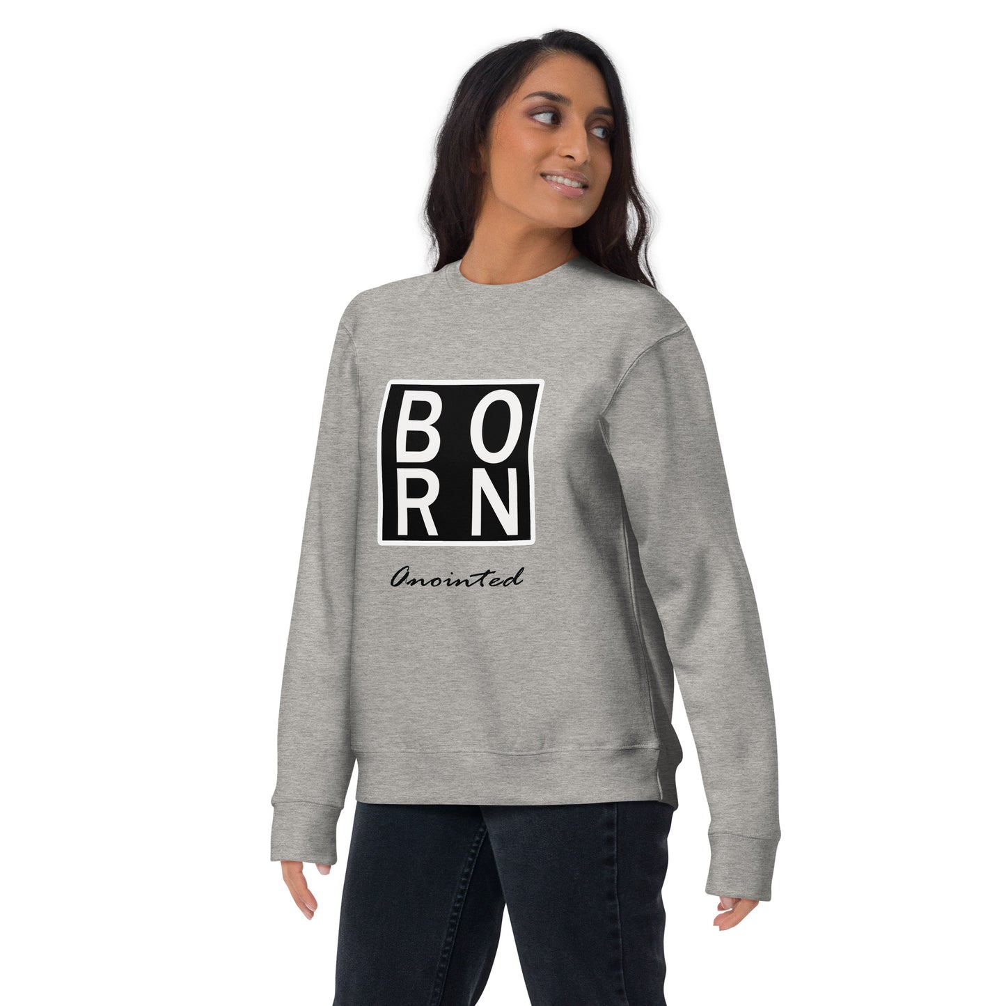 Born Anointed "Classic" Unisex Premium Sweatshirt