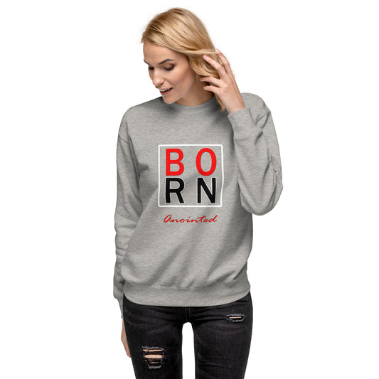 Born Anointed Classic Logo "Mixed Berry" Unisex Premium Sweatshirt