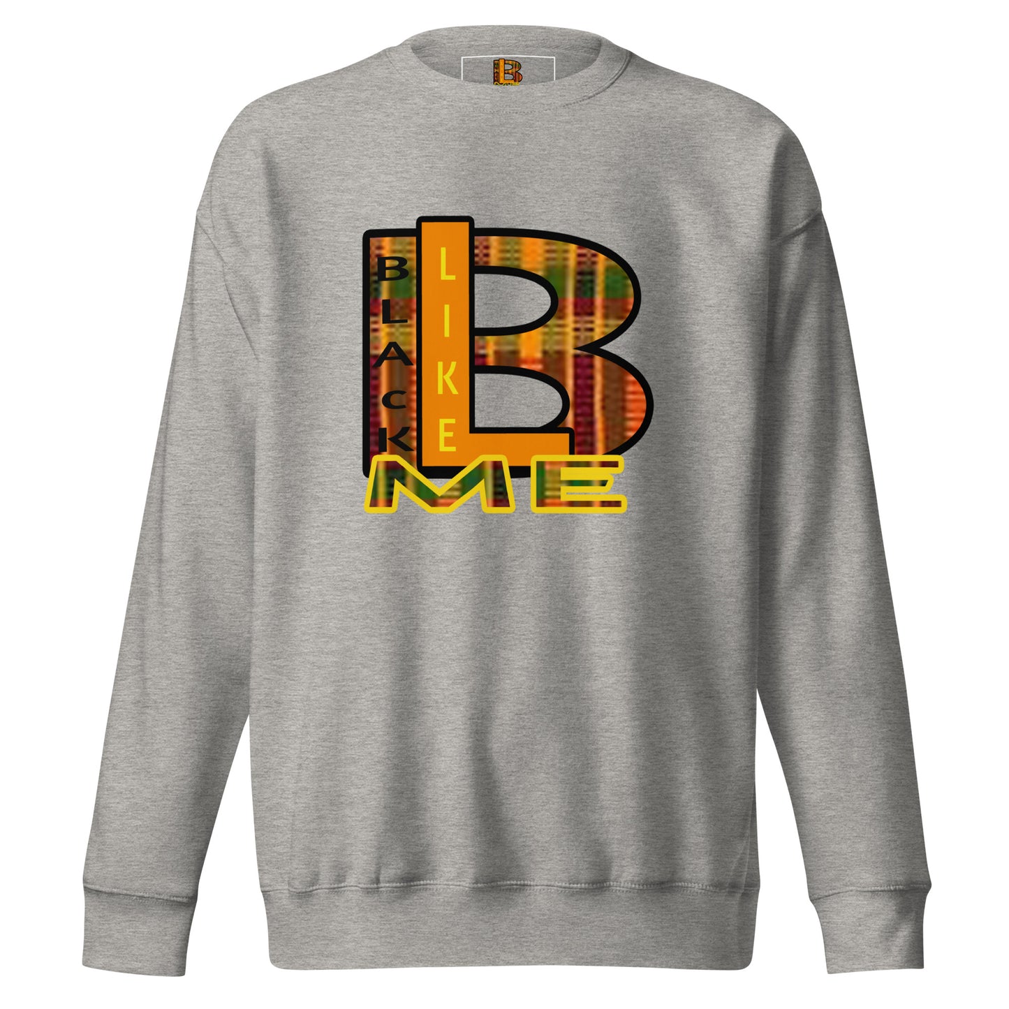 Black Like Me "Uncaged Kente" Unisex Premium Sweatshirt