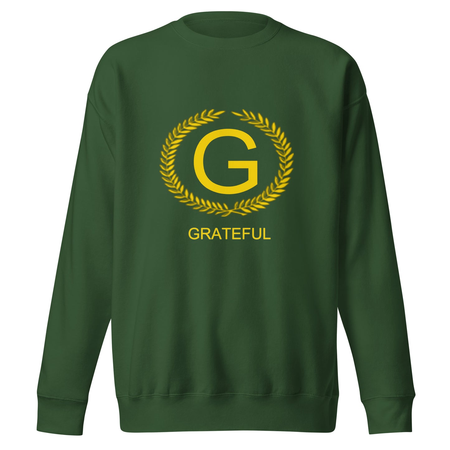 Grateful "Univ. Gold" Unisex Premium Sweatshirt