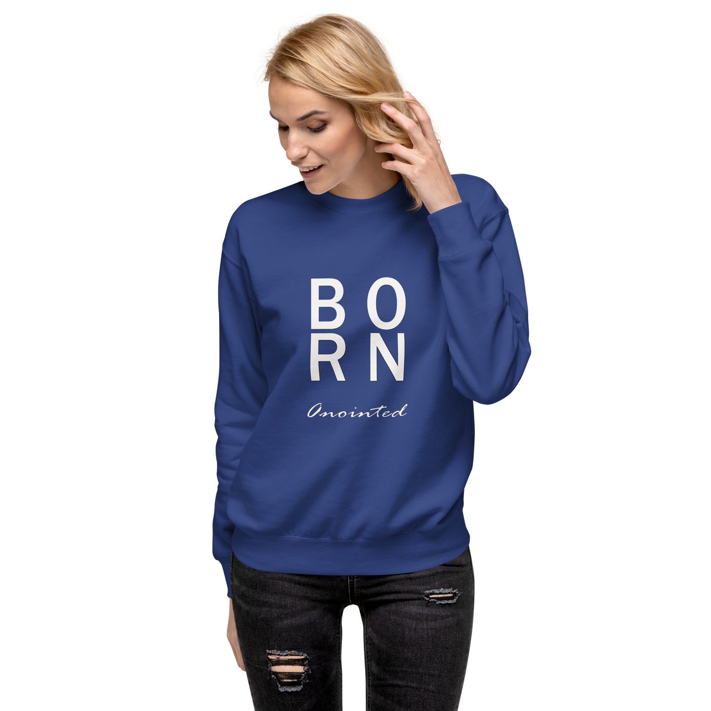 Born Anointed "Classic" Unisex Premium Sweatshirt