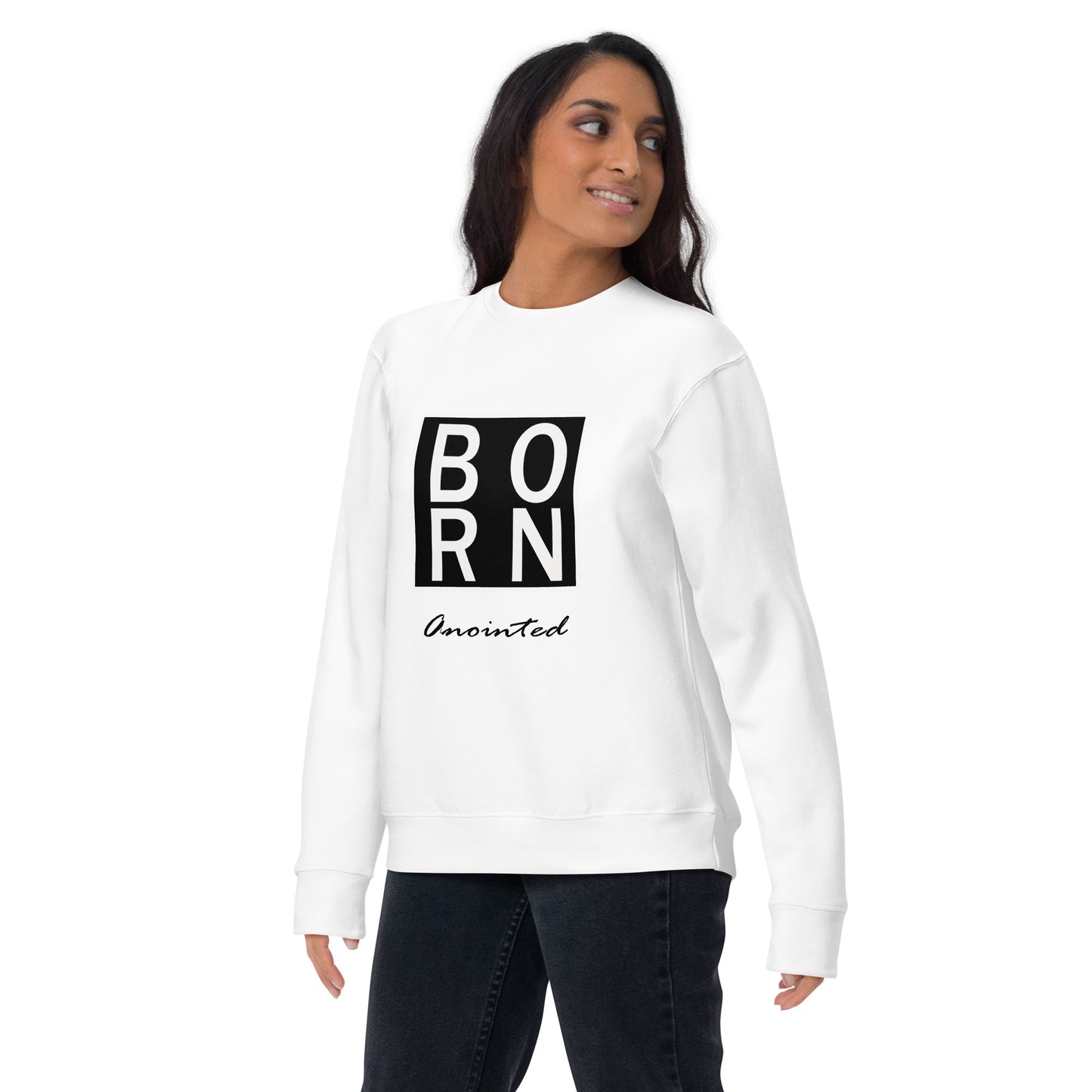 Born Anointed "Classic" Unisex Premium Sweatshirt