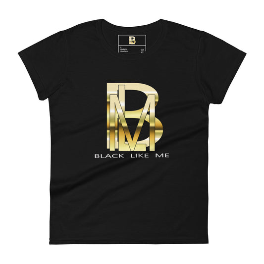 Black Like Me Elite "Gold Rush" Women's short sleeve t-shirt