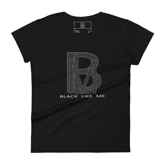 Black Like Me Elite "Black Shadow" Women's short sleeve t-shirt
