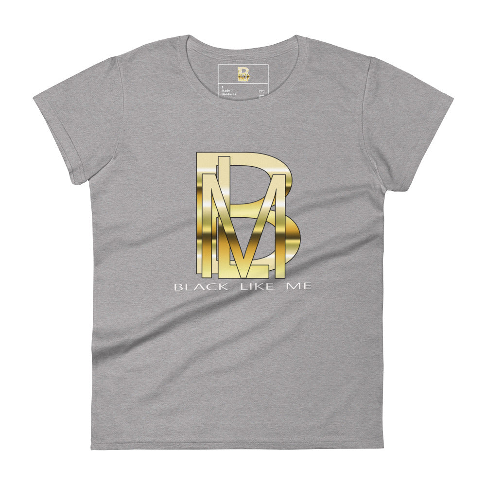 Black Like Me Elite "Gold Rush" Women's short sleeve t-shirt