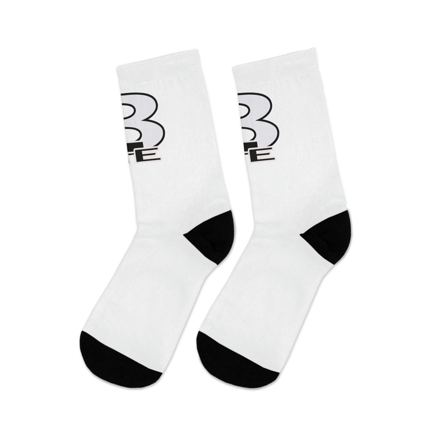 Black Like Me "Uncaged" Big Logo Socks