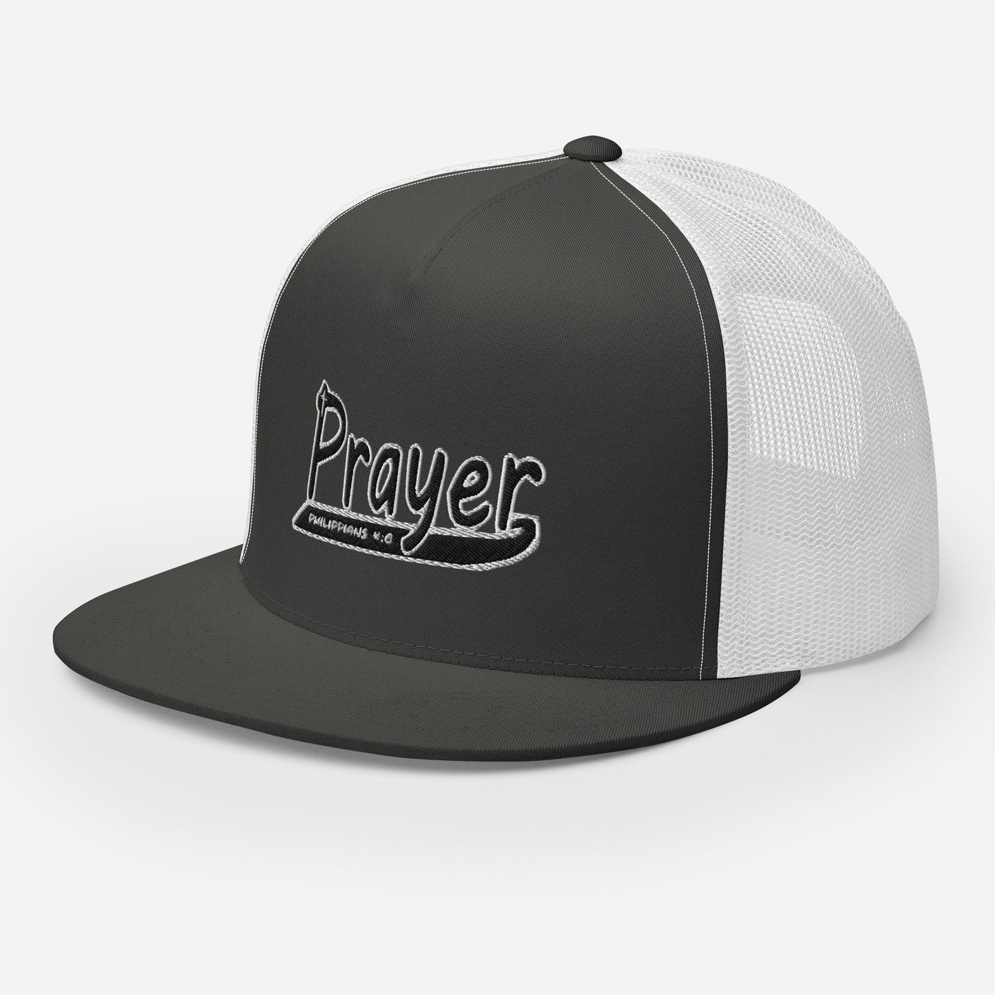 Philippians 4:6 "Prayer" Trucker Cap