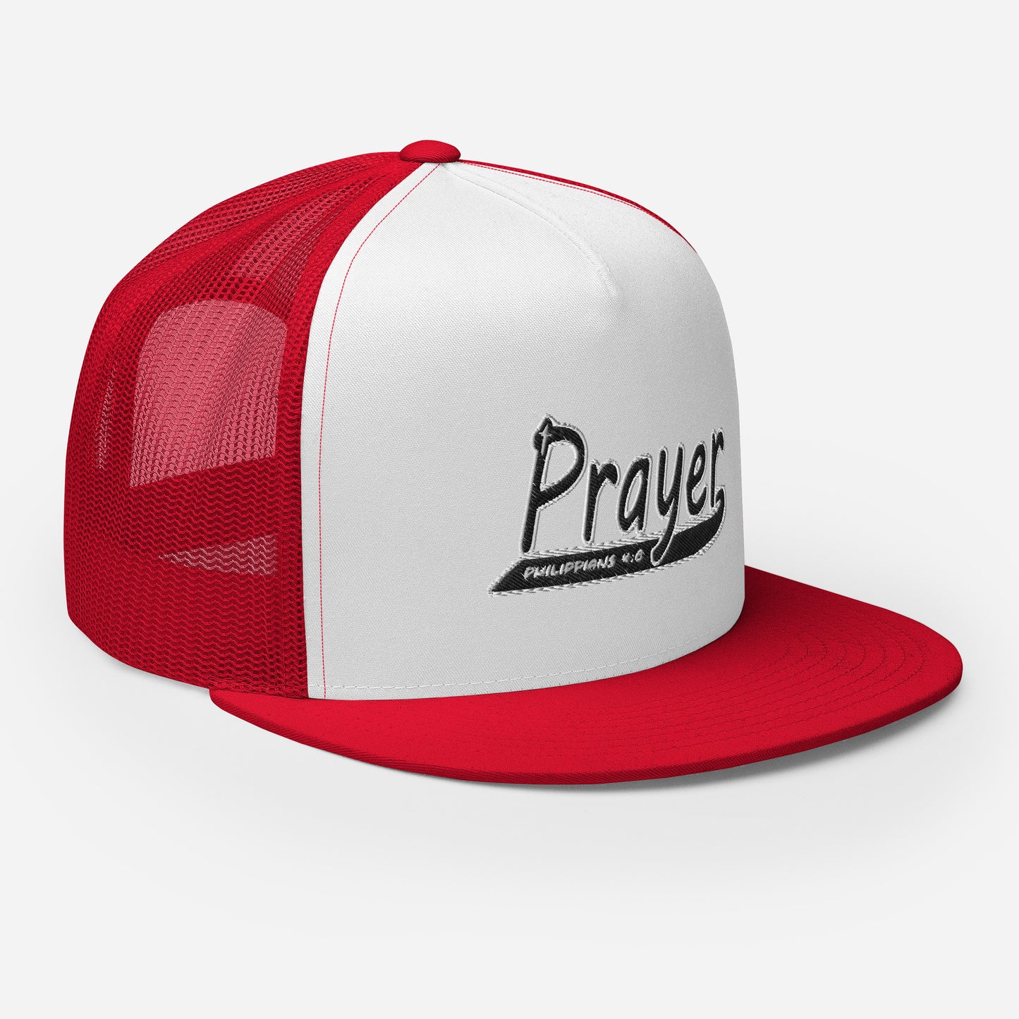 Philippians 4:6 "Prayer" Trucker Cap