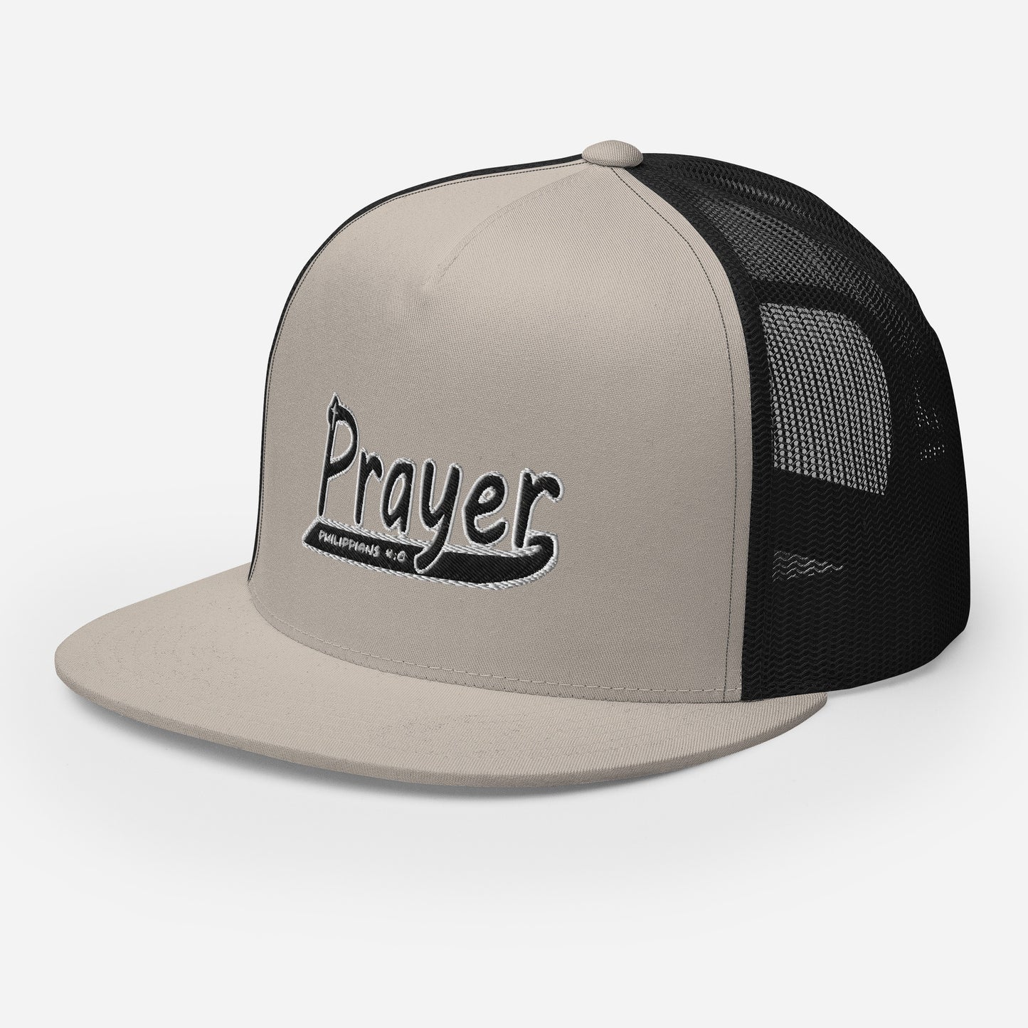 Philippians 4:6 "Prayer" Trucker Cap