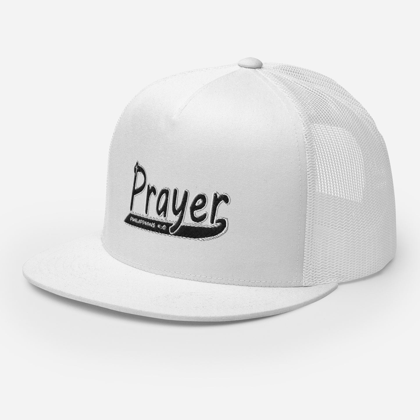 Philippians 4:6 "Prayer" Trucker Cap