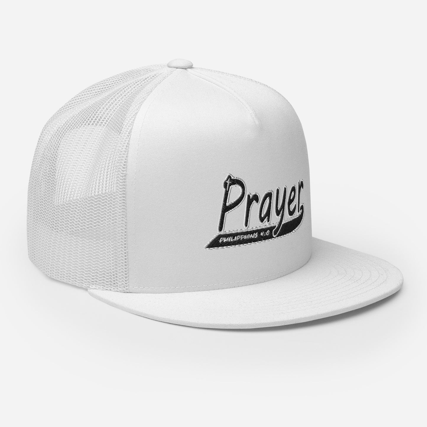 Philippians 4:6 "Prayer" Trucker Cap