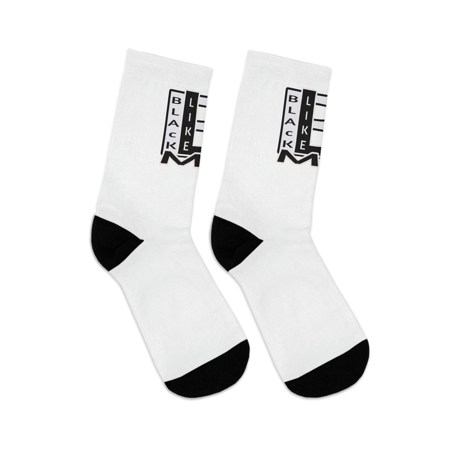 Black Like Me "Uncaged" Big Logo Socks