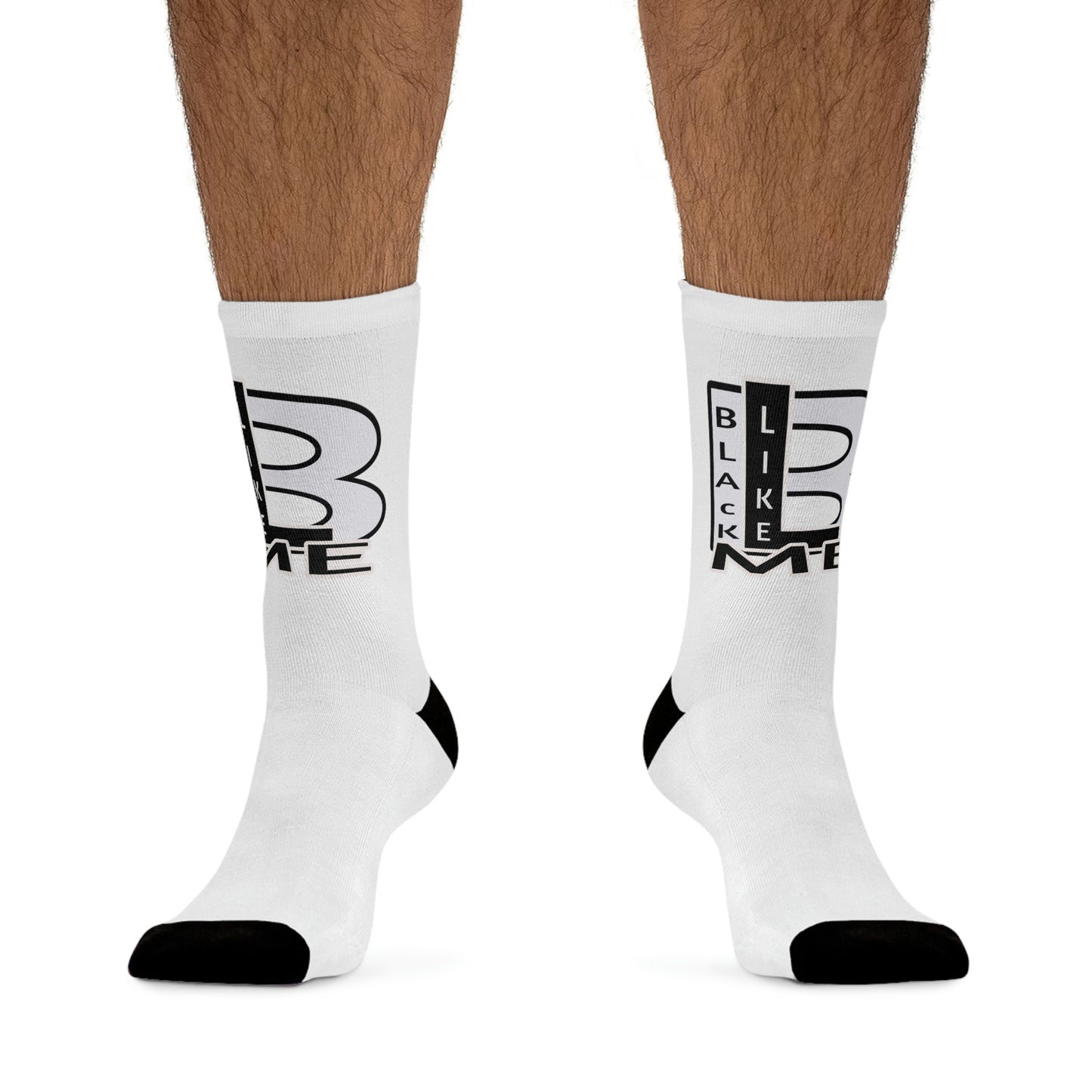 Black Like Me "Uncaged" Big Logo Socks