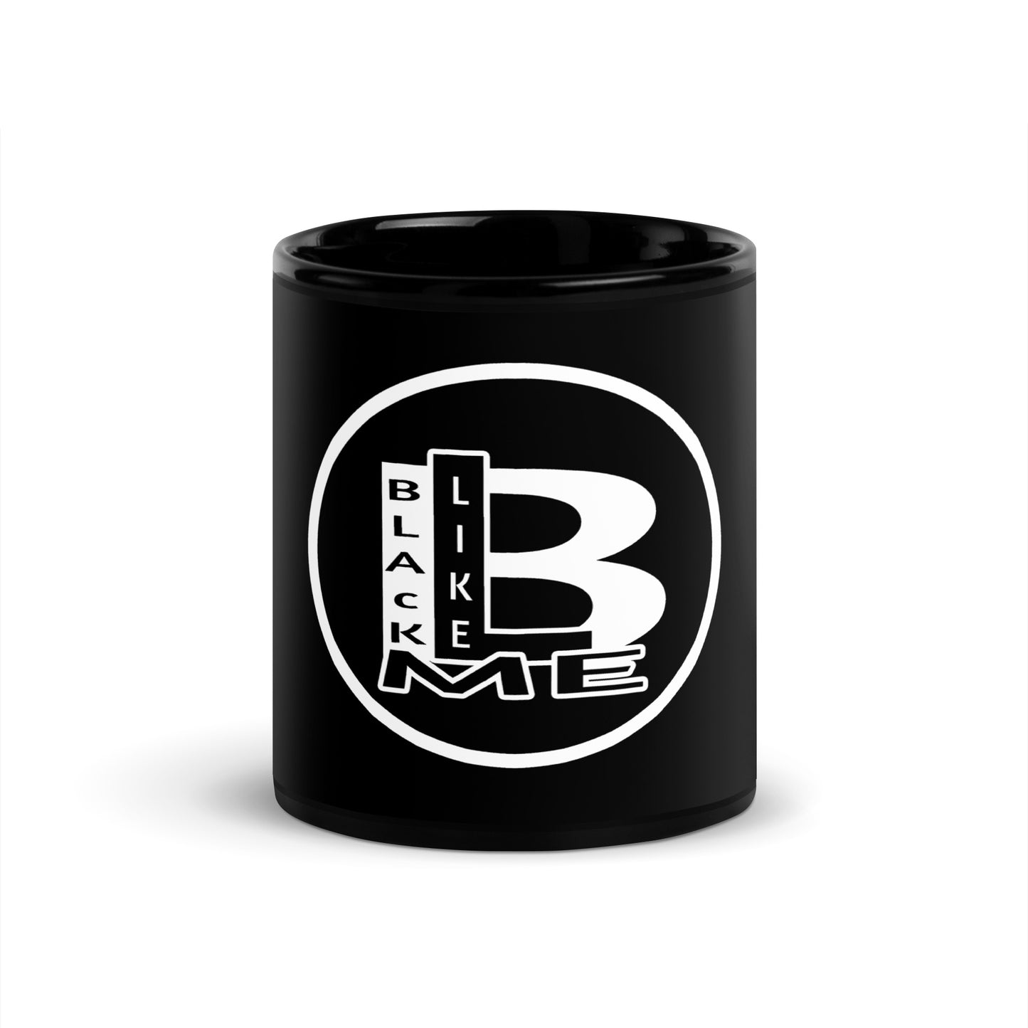 Black Like Me Black Glossy Mug