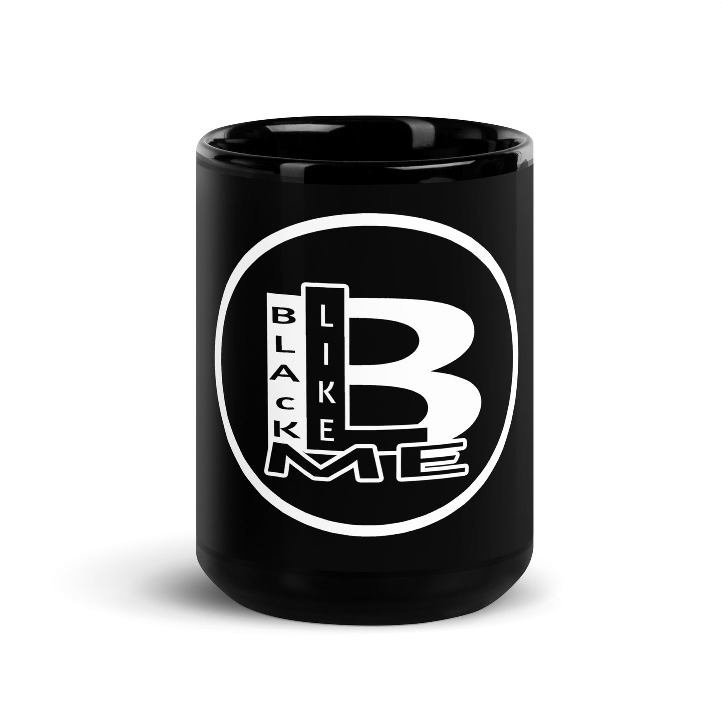 Black Like Me Black Glossy Mug