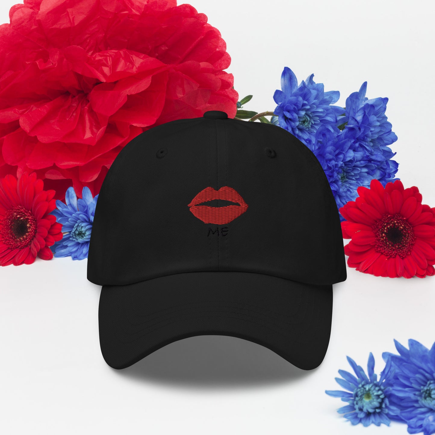 Kiss Me "Red Lip" Dad hat