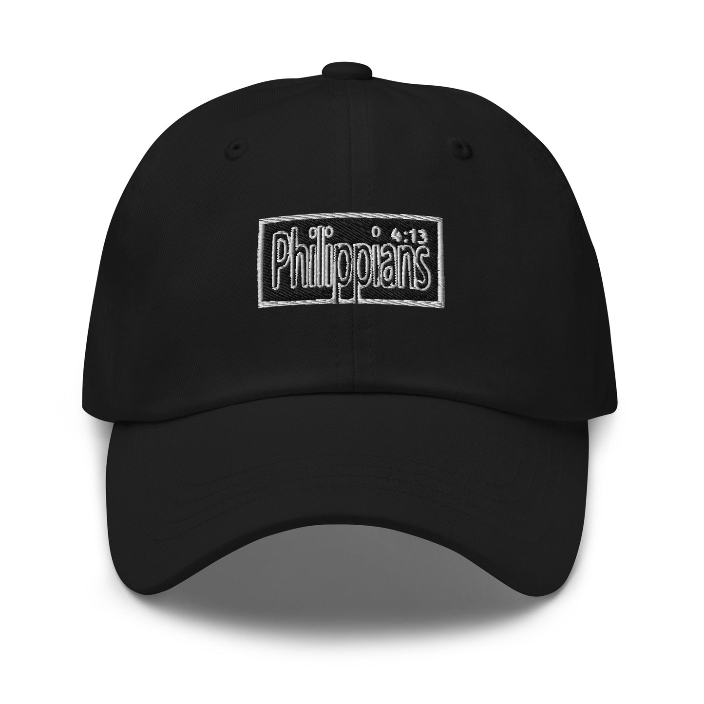 Philippians 4:13 block Dad hat