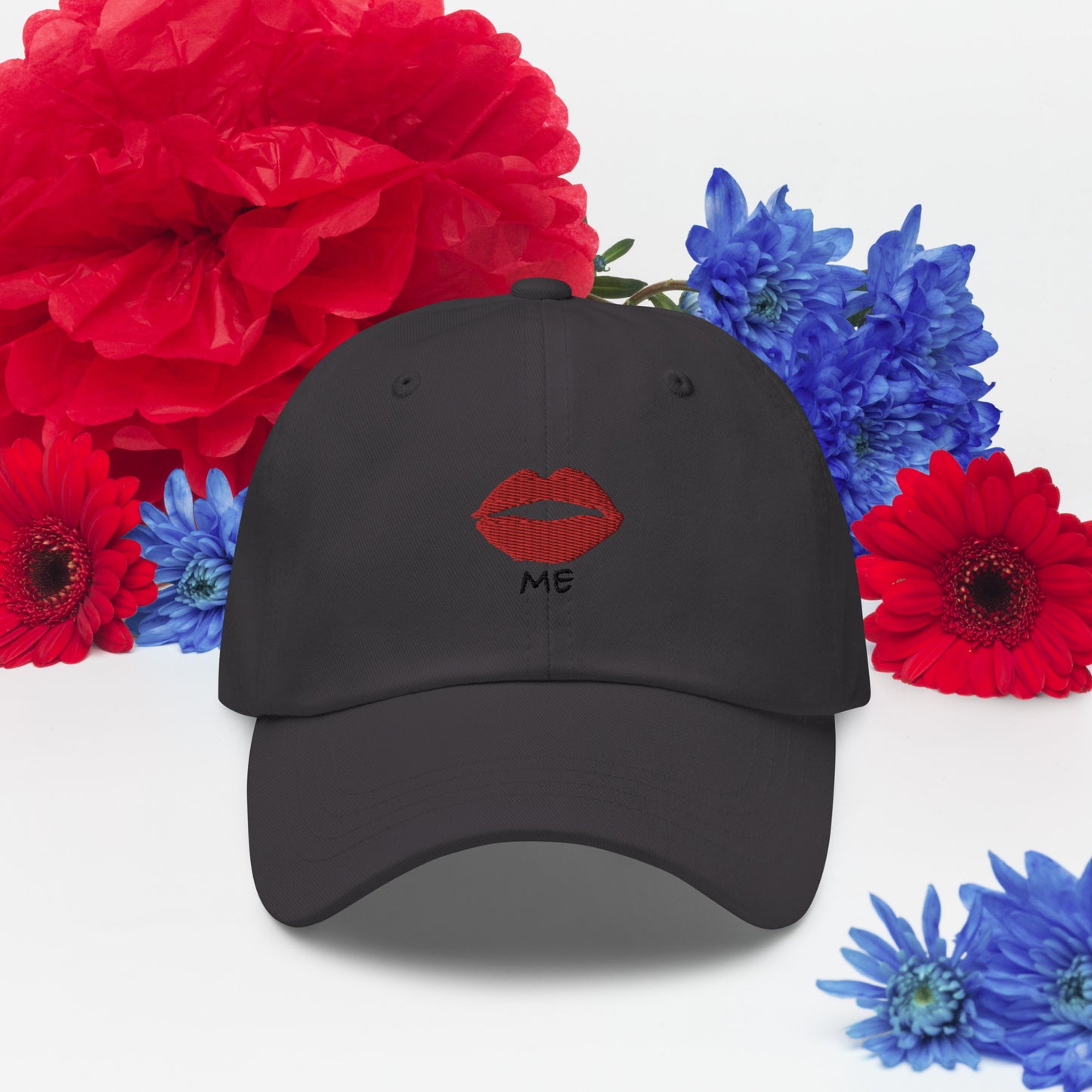 Kiss Me "Red Lip" Dad hat