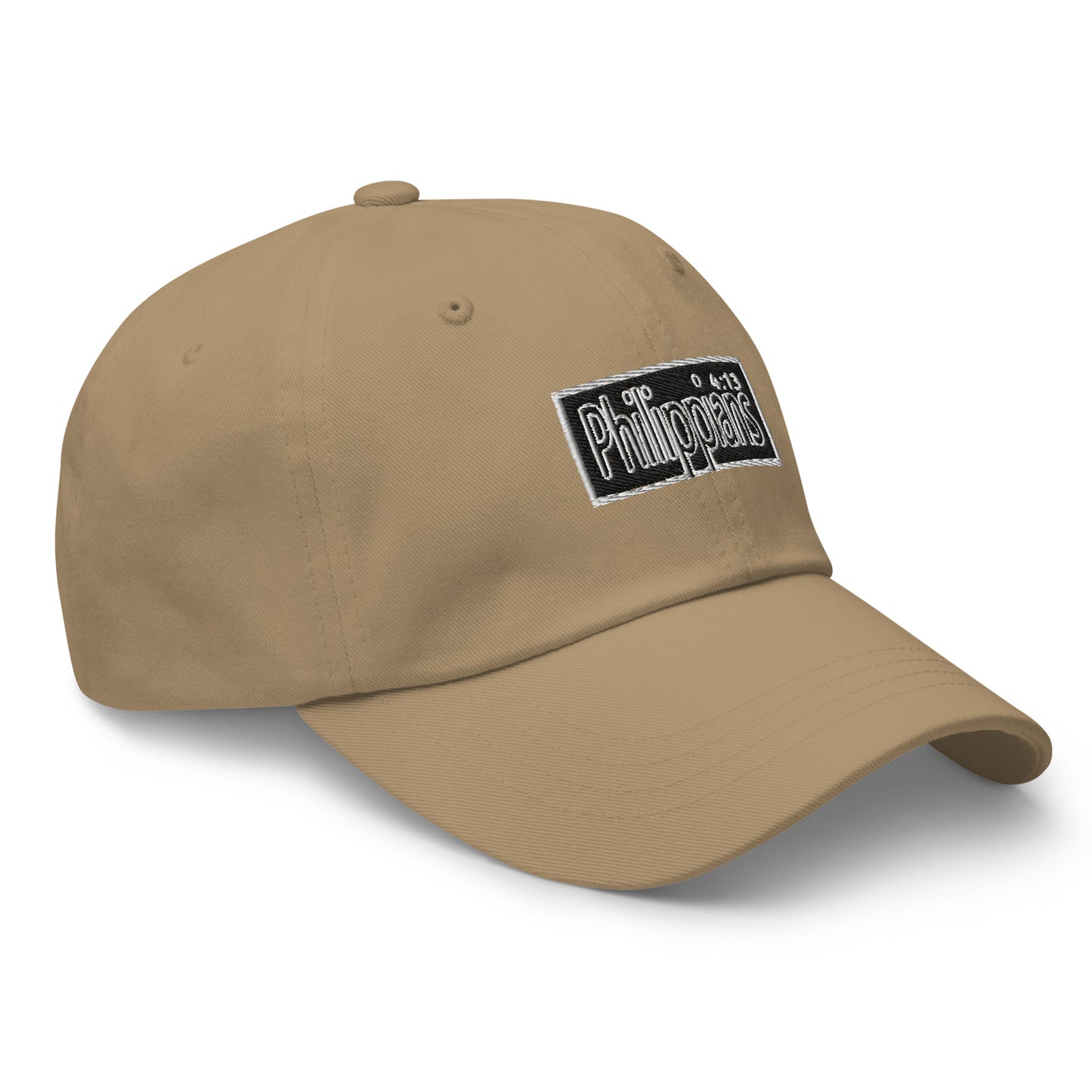 Philippians 4:13 block Dad hat