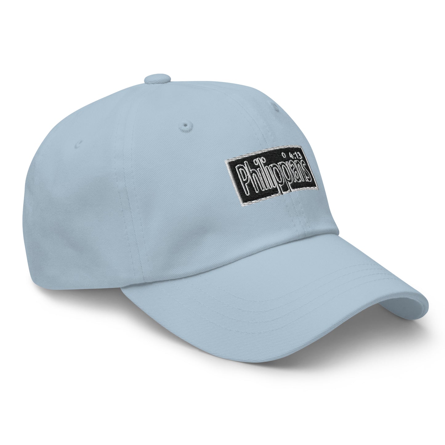 Philippians 4:13 block Dad hat