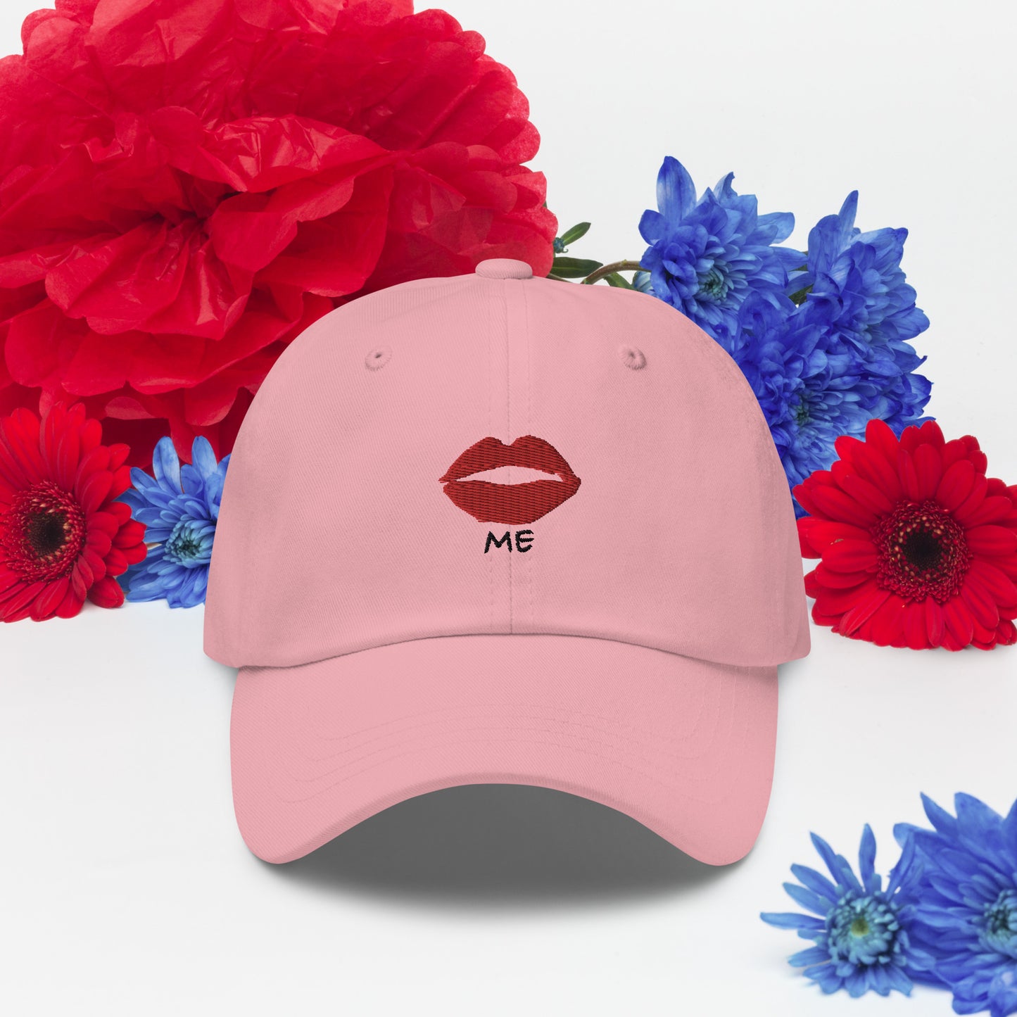 Kiss Me "Red Lip" Dad hat