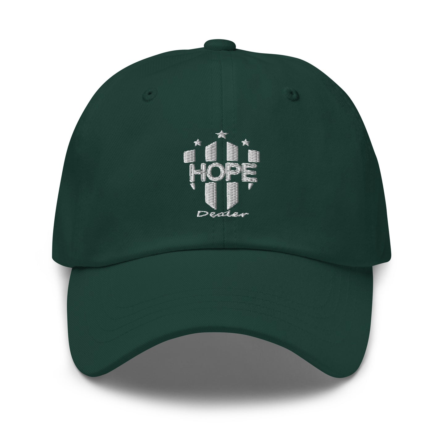 Hope Dealer "Wht Shield" Dad hat