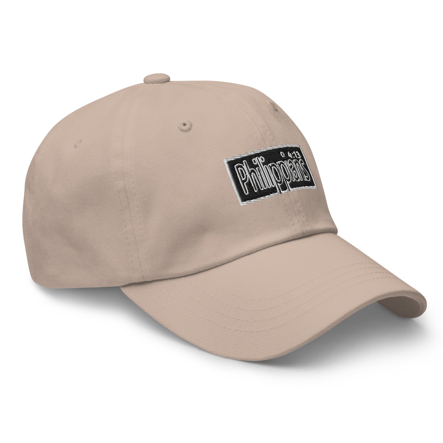 Philippians 4:13 block Dad hat