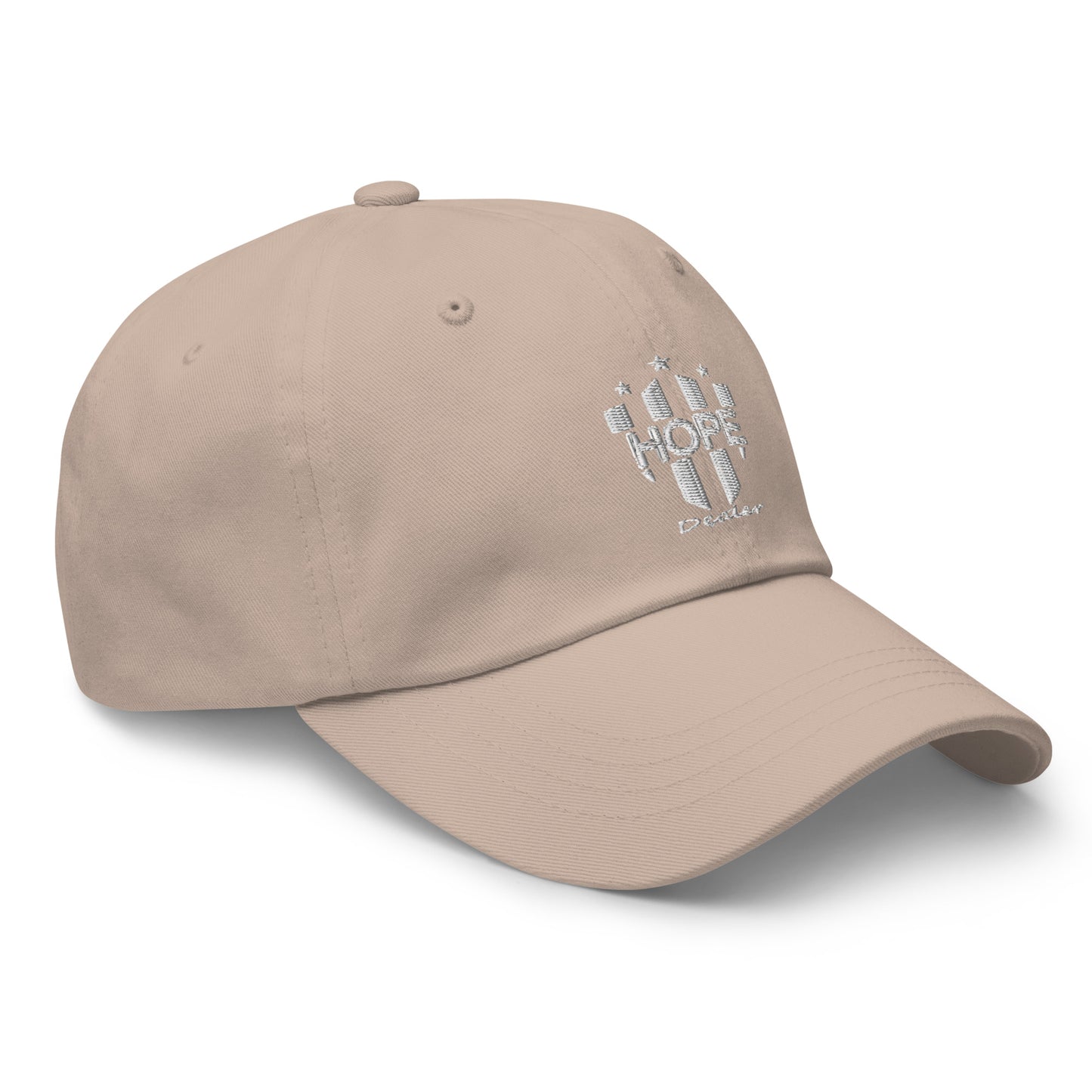 Hope Dealer "Wht Shield" Dad hat